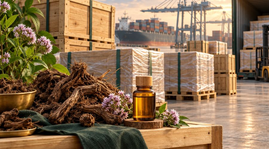 Exportación internacional de Aceite de Jatamansi